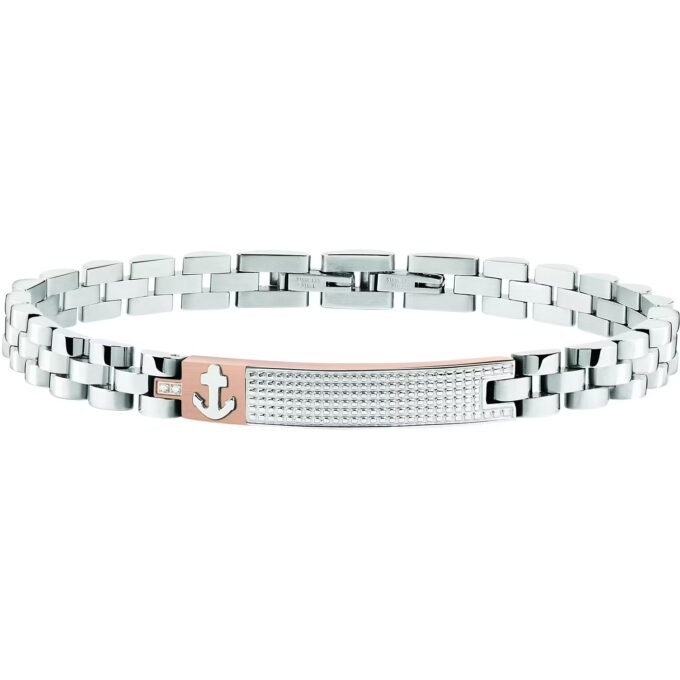 Bracelet Sector SADQ37 en Blanc avec Boucle de Bijoux - Design Moderne et Durable-BJxB