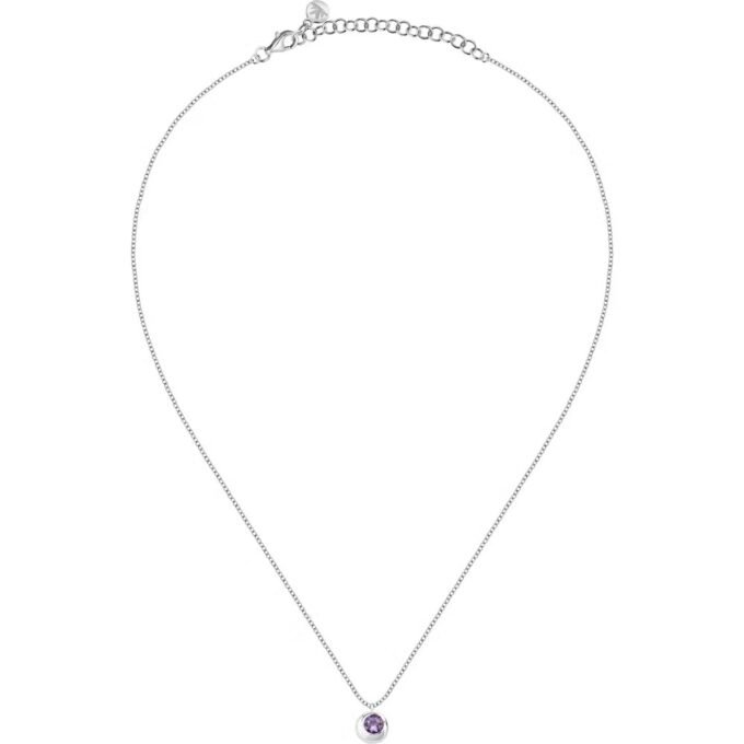 Collier Morellato - Élégance en Argent Recyclé avec Améthyste - SAXN07