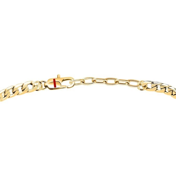 Bracelet Sector - Homme, Femme - Minimaliste, Quotidien, Chaîne - Acier - Doré - SZS154