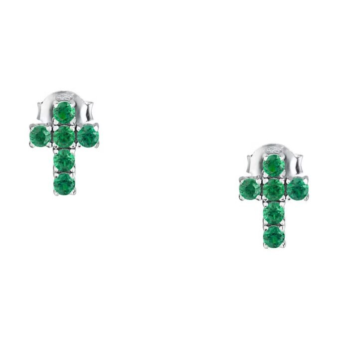 Boucles d'Oreilles Femme Morellato Tesori SAIW218 en Argent 925‰ avec Zircons Cubiques