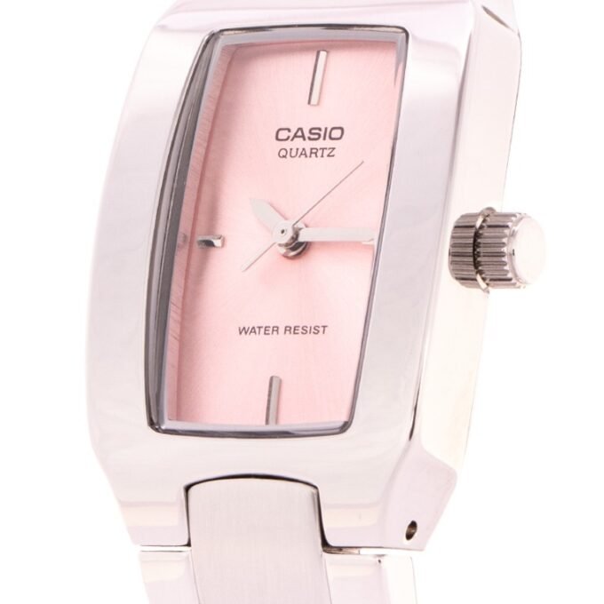Montre CASIO Femme - LTP-1165A-4CDF - Bracelet Gris En Acier Inoxydable - Résistante à l'eau - 12 Mois De Garantie