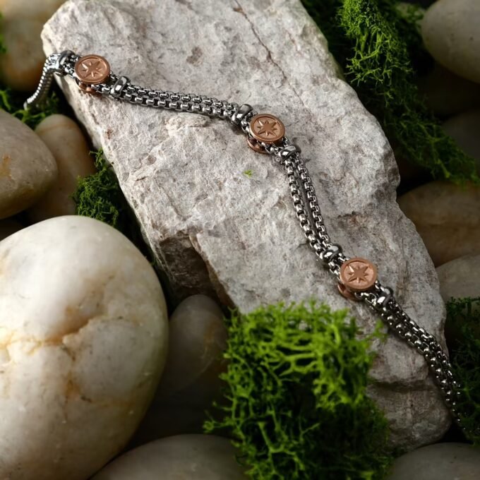 Bracelet Sector Bandy SADQ35 - Design Raffiné en Acier Inoxydable pour Homme - Garantie 2 Ans-BJxB