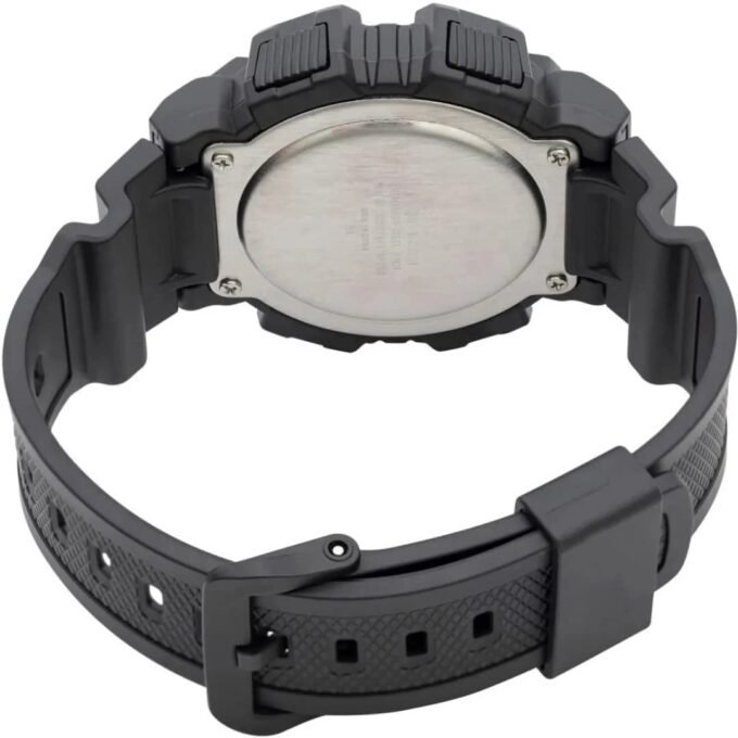 Montre CASIO Homme - AE-1400WH-9AVDF - Bracelet Noir En Résine - Résistante à l'eau - 12 Mois De Garantie