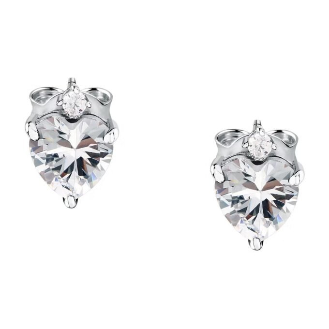 Boucles d'Oreilles Femme Morellato Tesori SAIW162 - Argent 925‰ avec Zircon Blanc - Modèle Wolf