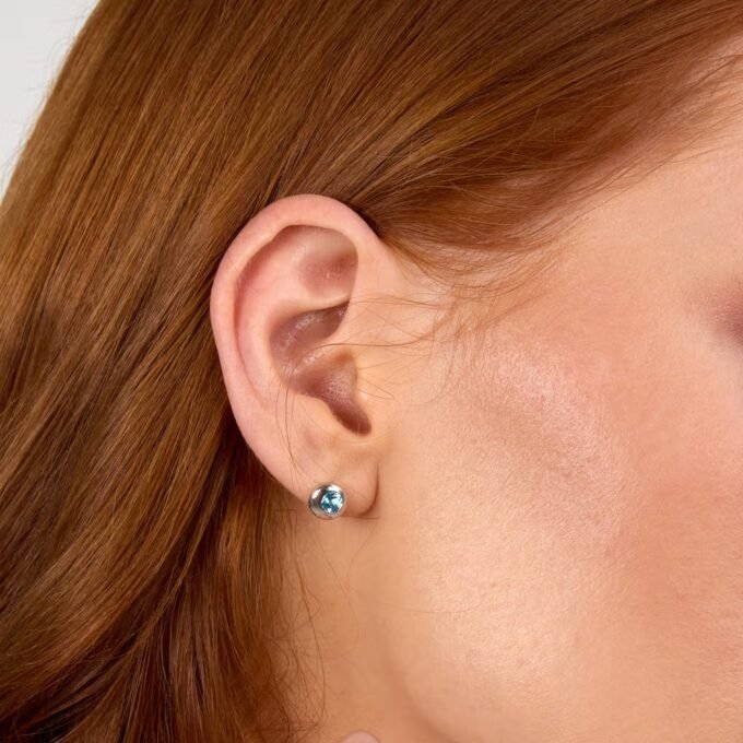 Boucles d'Oreilles Femme Morellato Tesori Eterni SAXN21 en Argent 925‰ avec Quartz Bleu