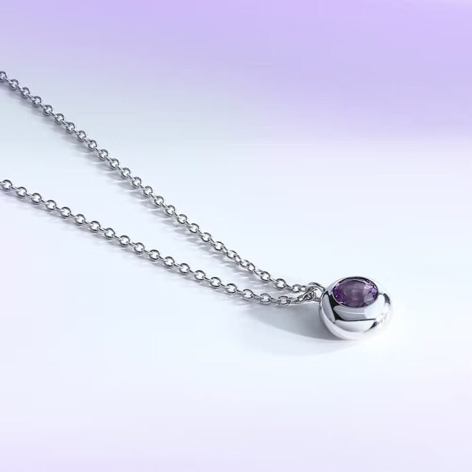 Collier Morellato - Élégance en Argent Recyclé avec Améthyste - SAXN07