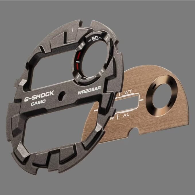 Montre Analogique-Digitale - G-SHOCK - Homme - Résistante aux Chocs, Étanche 200m, Batterie 10 Ans, LED Haute Luminosité - Bio-résine - Noir - Référence GA-010-1ADR