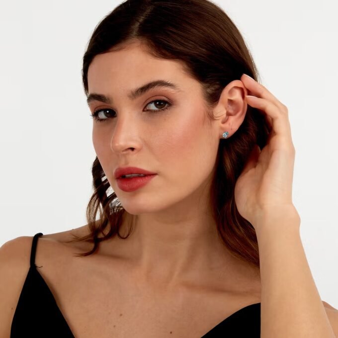 Morellato SAIW95 - Boucles d'Oreilles Élégantes en Argent avec Fermoir à Pression