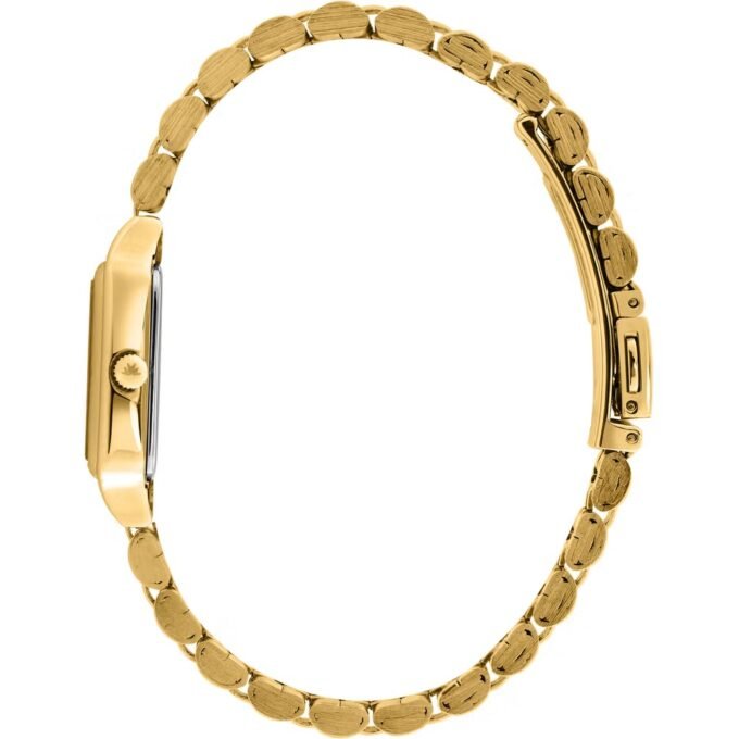 Montre femme Morellato Dafne acier inoxydable Doré, boîtier 31x24mm, verre minéral, bracelet acier, quartz, étanche 3 atm, boucle déployante, garantie 2 ans, réf. R0153175507