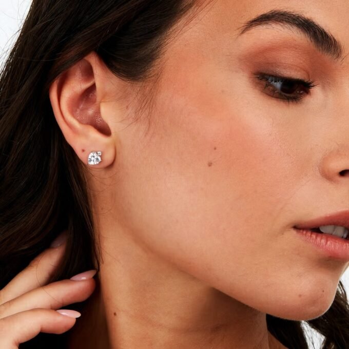 Boucles d'Oreilles Femme Morellato Tesori SAIW162 - Argent 925‰ avec Zircon Blanc - Modèle Wolf