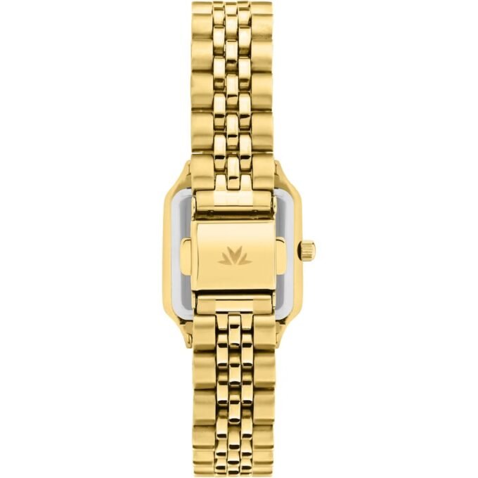 Montre femme Morellato Dafne acier inoxydable Doré, boîtier 31x24mm, verre minéral, bracelet acier, quartz, étanche 3 atm, boucle déployante, garantie 2 ans, réf. R0153175507