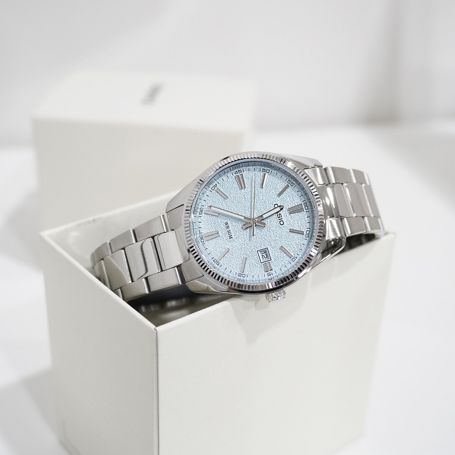 Montre-Classique-Casio-MTP-1302DA-Homme-Cadran-Analogique-Affichage-Date-Etanche-50m-Acier-Inoxydable-Noir-MTP-1302DA-2A2VDF-MTP-1302DA-2A2VDF