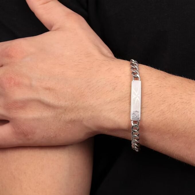 Bracelet Homme Sector No Limits SAGJ18 - Acier Inoxydable - 22 cm en Argent