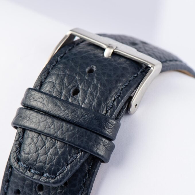 Montre Homme Jacques Lemans 1-1645Q - Élégance Sportive avec Cadran Bleu et Bracelet en Cuir