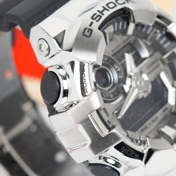 Montre Classique GM-700-1ADR - Résine Bio-sourcée, Résistance 200m, Chronomètre, Alarmes - Bracelet Résine - Noir - GM-700-1ADR