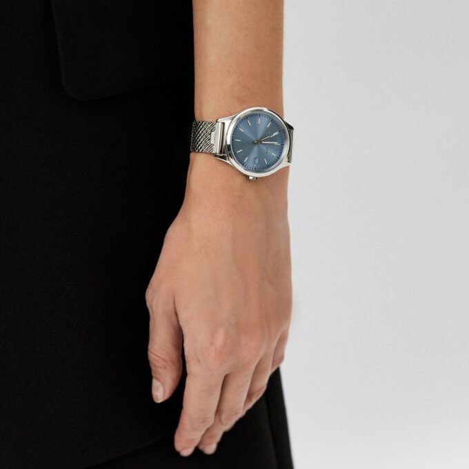 Montre Femme Trussardi City Life – Analogique, Date et Heure, Bracelet Acier – Montres – Argenté – R2453170507