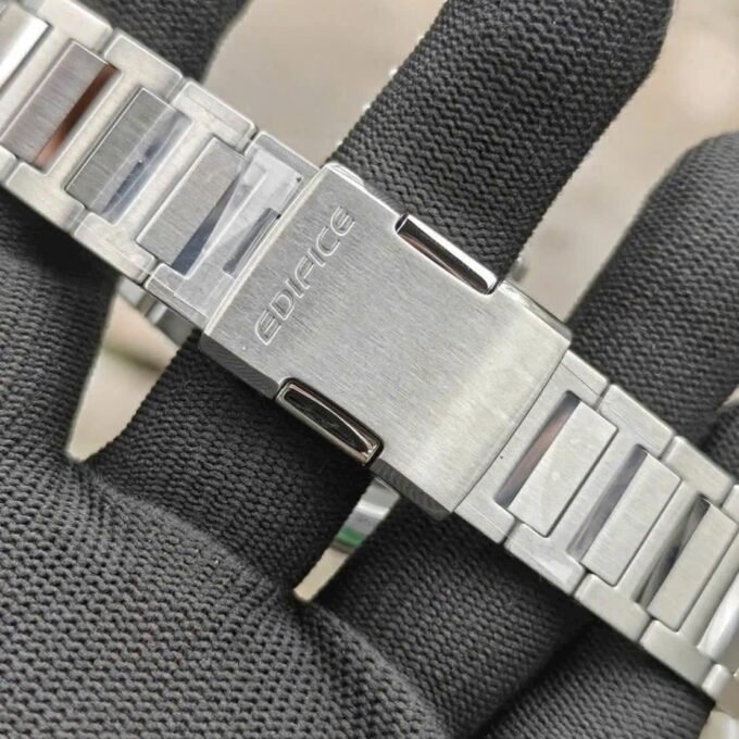 Montre Classique Automatique - EFK - Homme - 100m Résistance Eau, Résistant Magnétique, Verre Saphir, 40h Réserve - Acier Inox - Argent - EFK-100D-3ADR