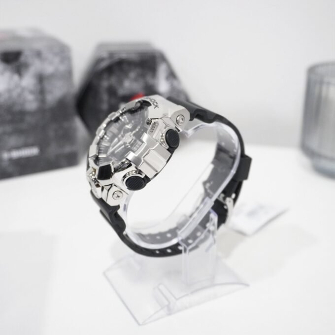 Montre Classique GM-700-1ADR - Résine Bio-sourcée, Résistance 200m, Chronomètre, Alarmes - Bracelet Résine - Noir - GM-700-1ADR