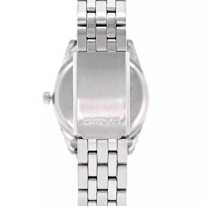 Montre Casio Homme - Bracelet Gris En Acier Inoxydable - Résistante À L'Eau - 12 Mois De Garantie - Mtp-1335D-1A2Vdf