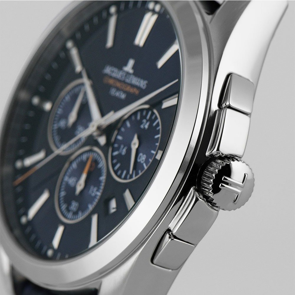 montre-jacques-lemans-chronographe-analogique-pour-hommes-en-acier-inoxydable-avec-bracelet-en-cuir-bleu-et-resistance-a-leau-de-10-atm-verre-saphir-1-1945.1b