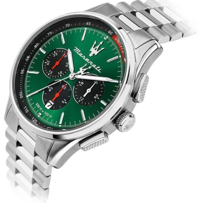 Montre Homme Maserati Sorpasso – R8873624002 – Bracelet en Cuir – Boucle Déployante à Sécurité – Poids 125 g