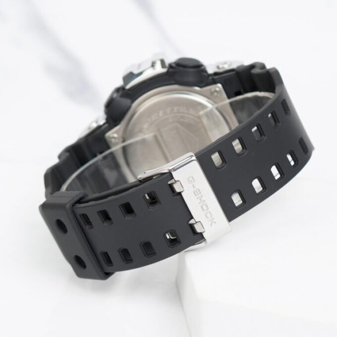 Montre Classique GM-700-1ADR - Résine Bio-sourcée, Résistance 200m, Chronomètre, Alarmes - Bracelet Résine - Noir - GM-700-1ADR