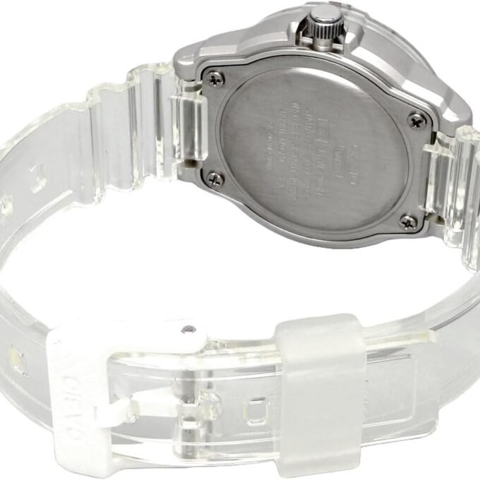 Montre Classique Femme Casio LRW-200HS-7EVDF - Étanche 100m, Quartz, Résine, Blanche - Boutique Aïwatch