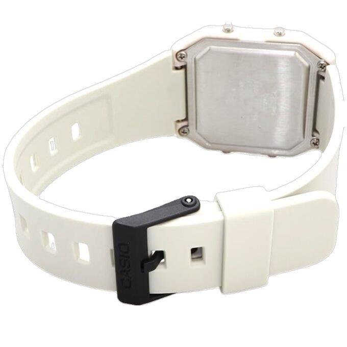 Montre Classique - CASIO - LF-20W-8ADF - Design Élégant, Bracelet Résistant, Mouvement Précis - Blanc