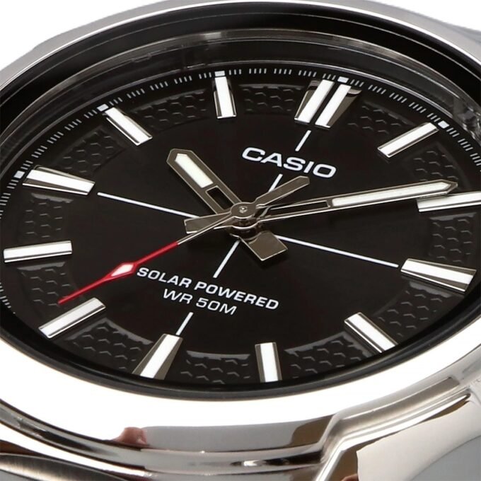 montre classique casio homme design Élégant, bracelet acier inoxydable, résistance à leau, mouvement quartz acier argent référence mtp rs100d 1avdf
