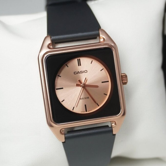 Montre homme Casio - Aluminium, Résine, Verre minéral - Résistance à l’eau 50m, Précision ±20s/mois - Marron - MTP-B170-5EVDF