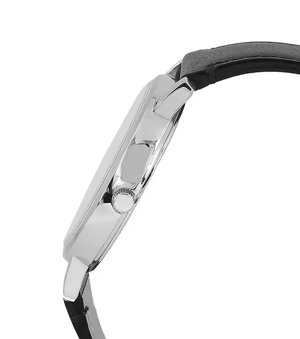 Montre Casio MTP-B130L-1AVDF - Élégance Classique avec Cadran Noir et Bracelet en Cuir - Style Intemporel avec Cuir et Cadran Argenté