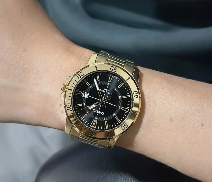 montre casio mtp vd01g 1cvudf Élégance classique avec résistance à l'eau