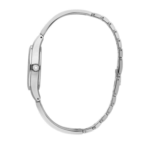 Montre Femme Trussardi Metropolitan, Acier Argenté, Cadran Bleu, 30mm, Etanche 50m, Style Classique – Réf. R2453159505