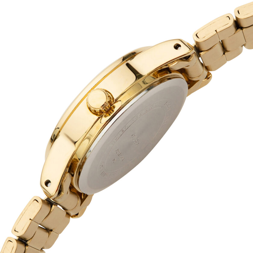 montre femme casio ltp v005g 7budf bracelet en acier inoxydable or affichage analogique résistant à l'eau