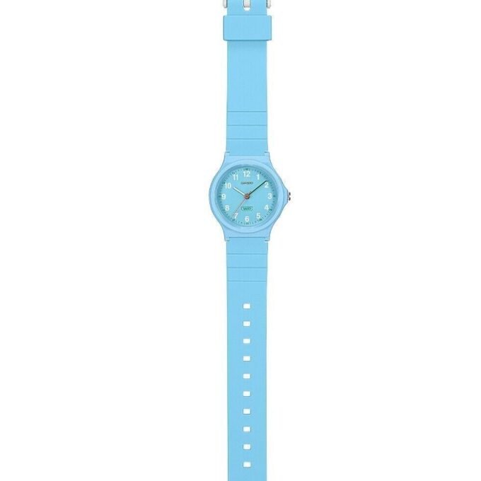 Montre Classique - CASIO - Homme - Design Élégant, Bracelet Résistant, Mouvement Précis, Étanche - Bleu - LQ-24B-2BDF