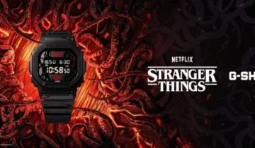 La collaboration Stranger Things inclut les montres G-Shock DW-5600STT-1 et Casio AQ-800EST-1A pour la saison finale